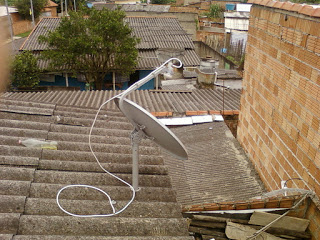 Como  apontar  antena  parabólica invertida.