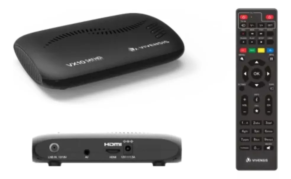 Conheça o Receptor VX10 da Nova Parabólica Digital Conheça o Receptor VX10 da Nova Parabólica Digital