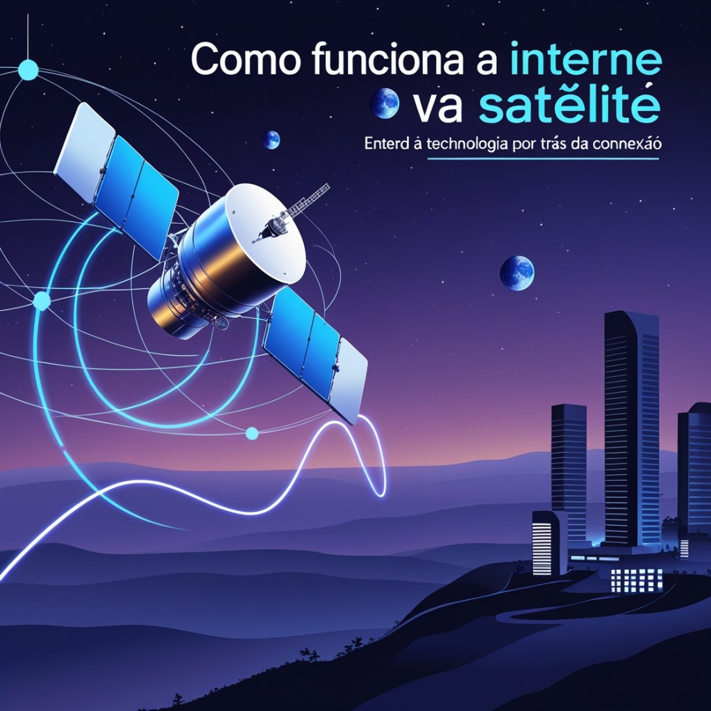 Como Funciona a Internet via Satélite: Entenda a Tecnologia por Trás da Conexão.