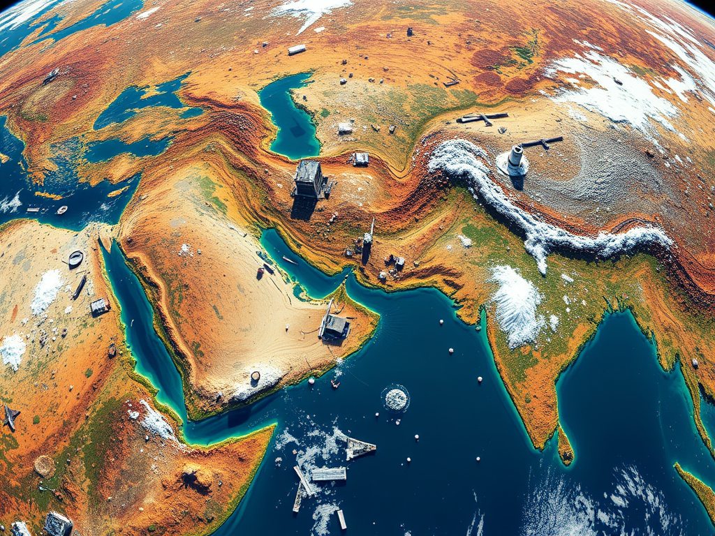 Como os Satélites "Enxergam" Desastres: A Ciência por Trás das Imagens.