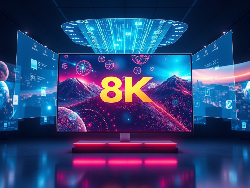 O Futuro da TV: 8K, Hologramas Inovações Tecnológicas e Revolução&nbsp;Audiovisual.