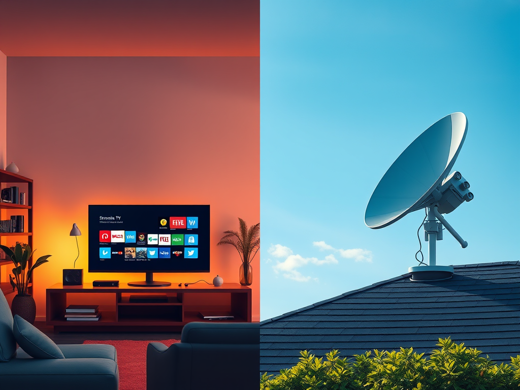 Streaming vs Satélite: Qual é a Melhor Opção?