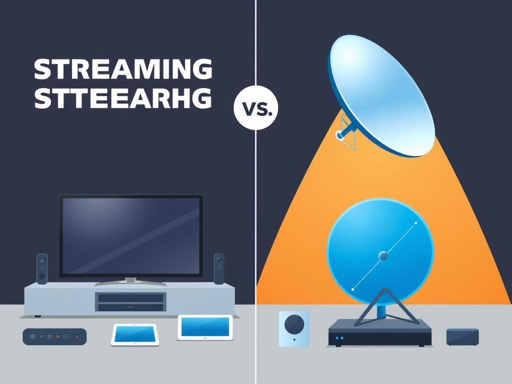 Streaming vs Satélite: Qual é a Melhor Opção?