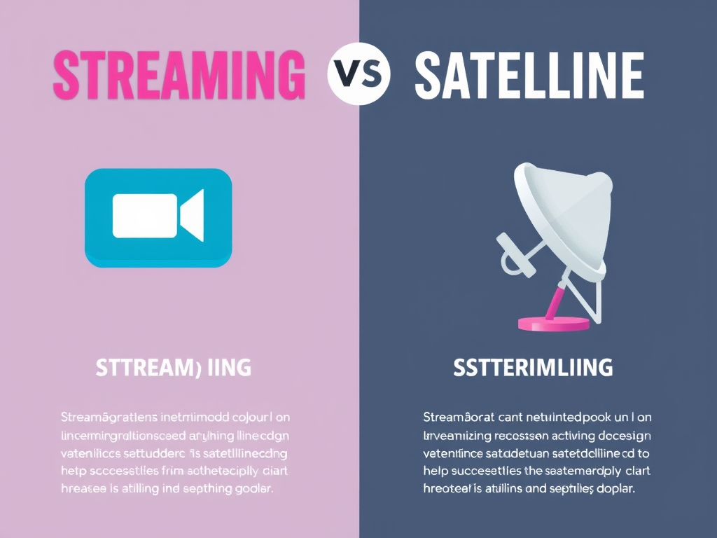Streaming vs Satélite: Qual é a Melhor Opção?
