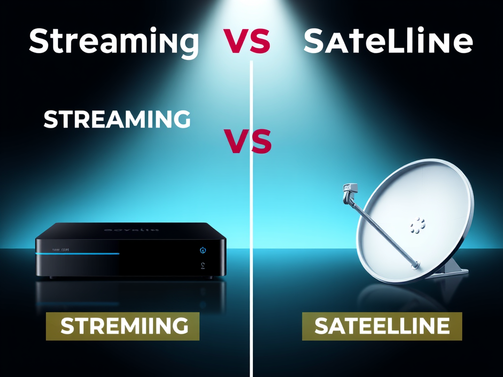 Streaming vs Satélite: Qual é a Melhor Opção?