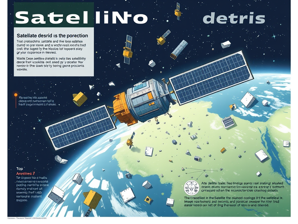 Impacto Ambiental dos Satélites: Lixo Espacial e Sustentabilidade.