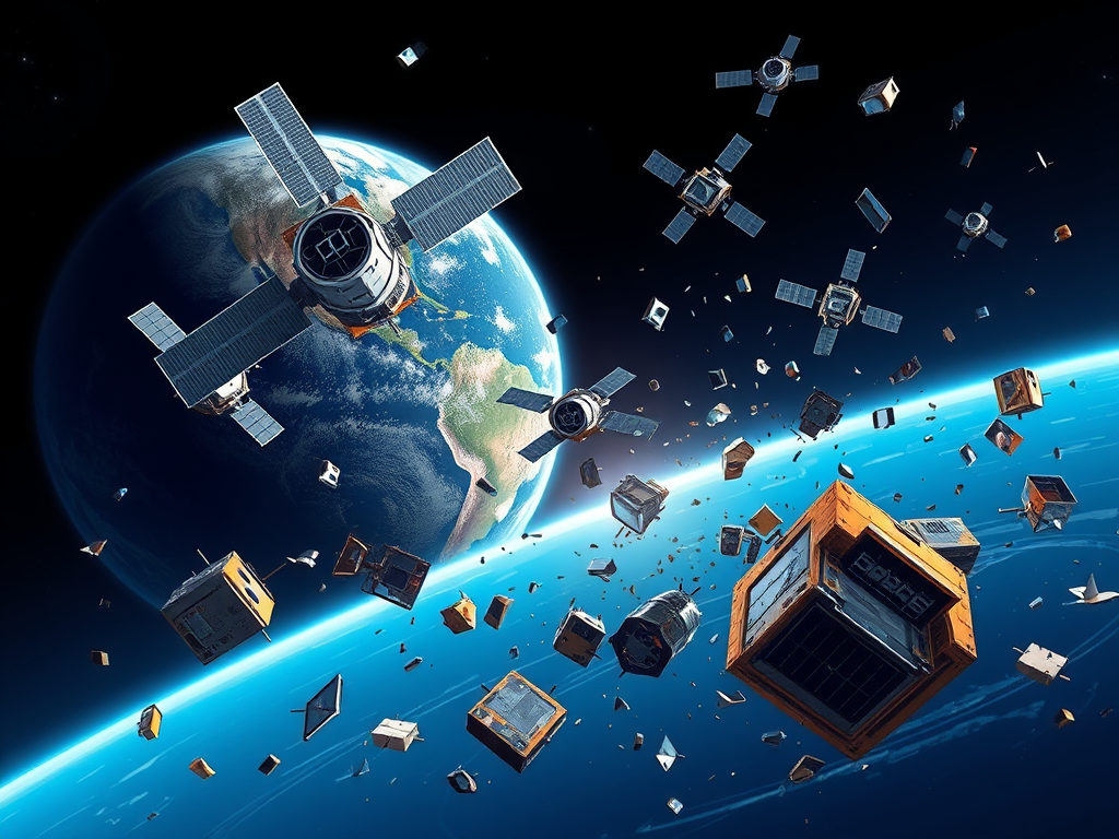 Satélites e o Crescimento do Lixo Espacial: Um Alerta Ambiental