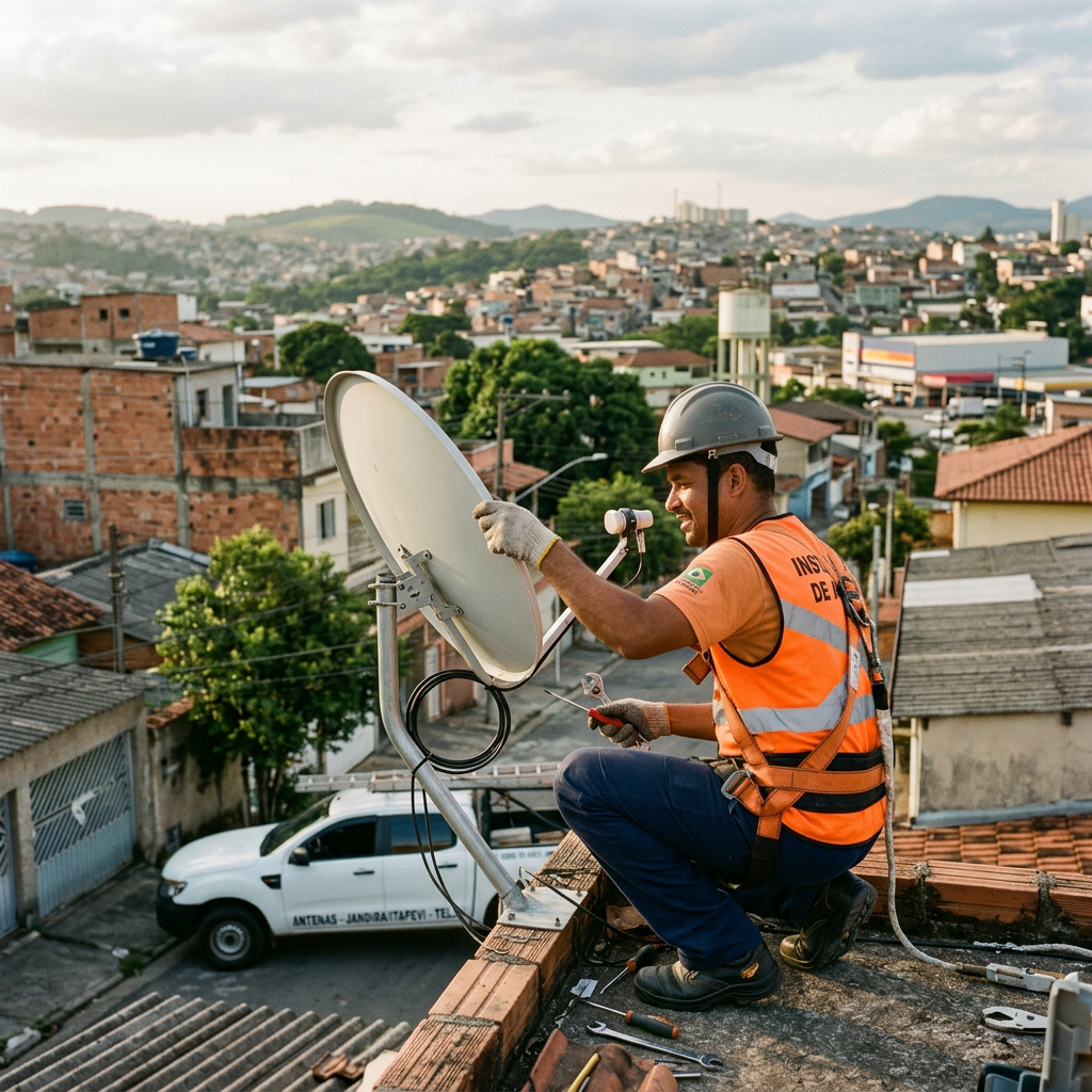 Instalador de Antenas em Jandira e Itapevi: Qualidade e Tecnologia na Instalação.