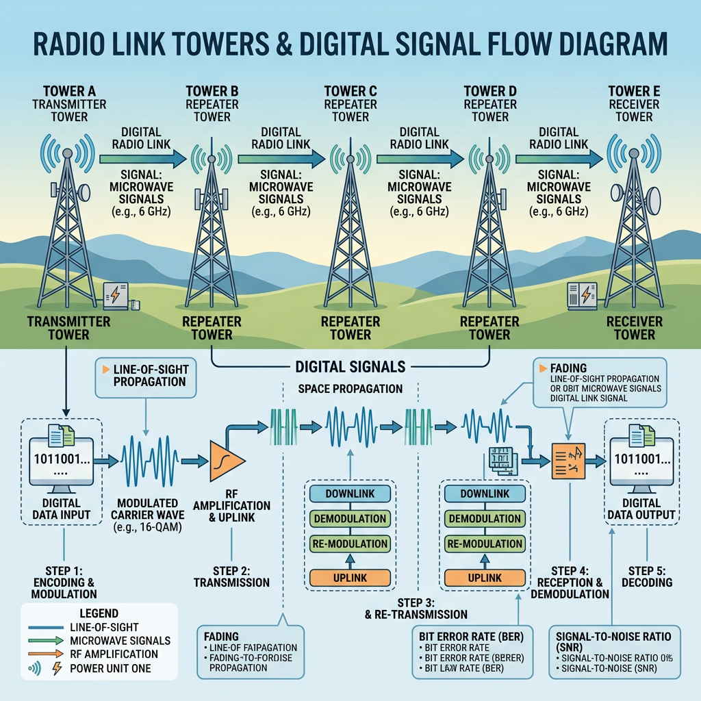 Curso EAD de Radio Enlace Digital: Teoria e Prática.