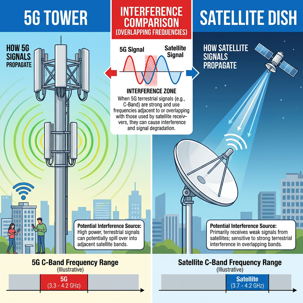 As antenas parabólicas de canais livres vão parar com a chegada do 5G